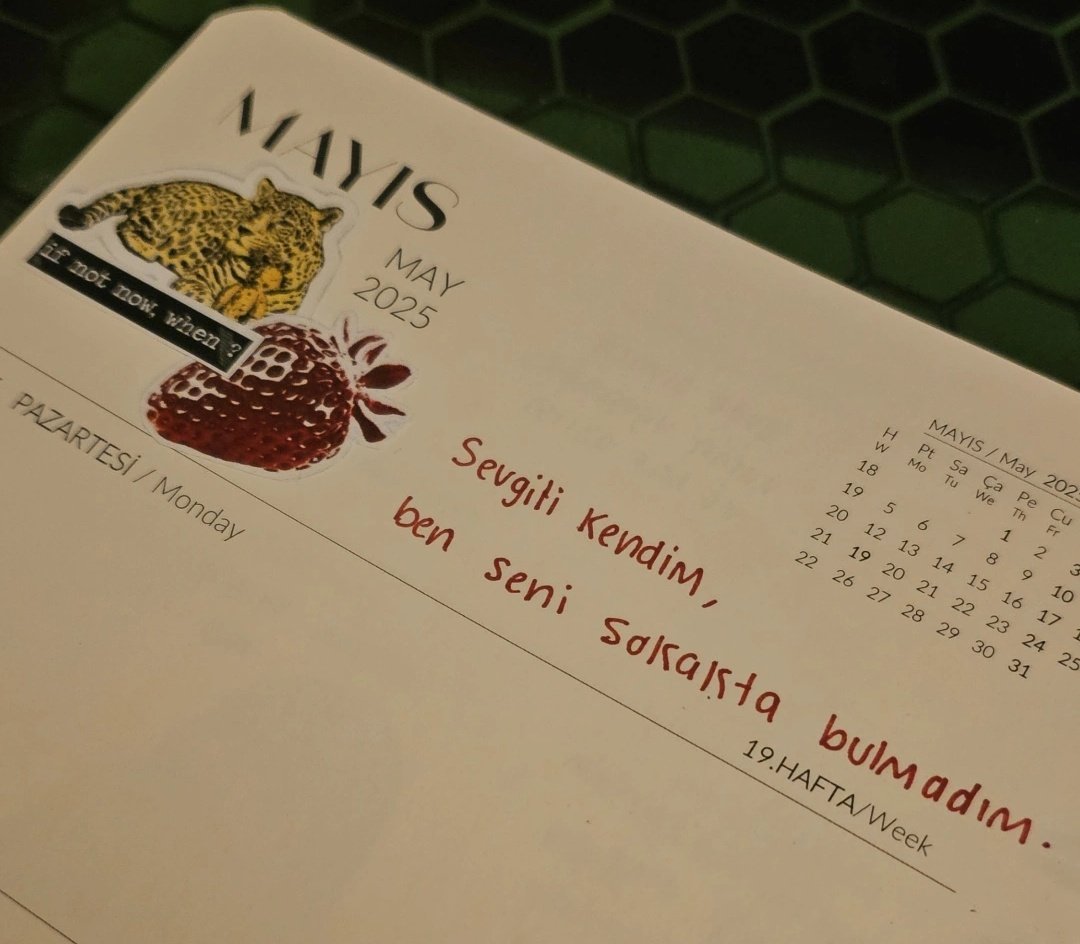 guulcicek's tweet image. bu haftanın mottosu ektedir