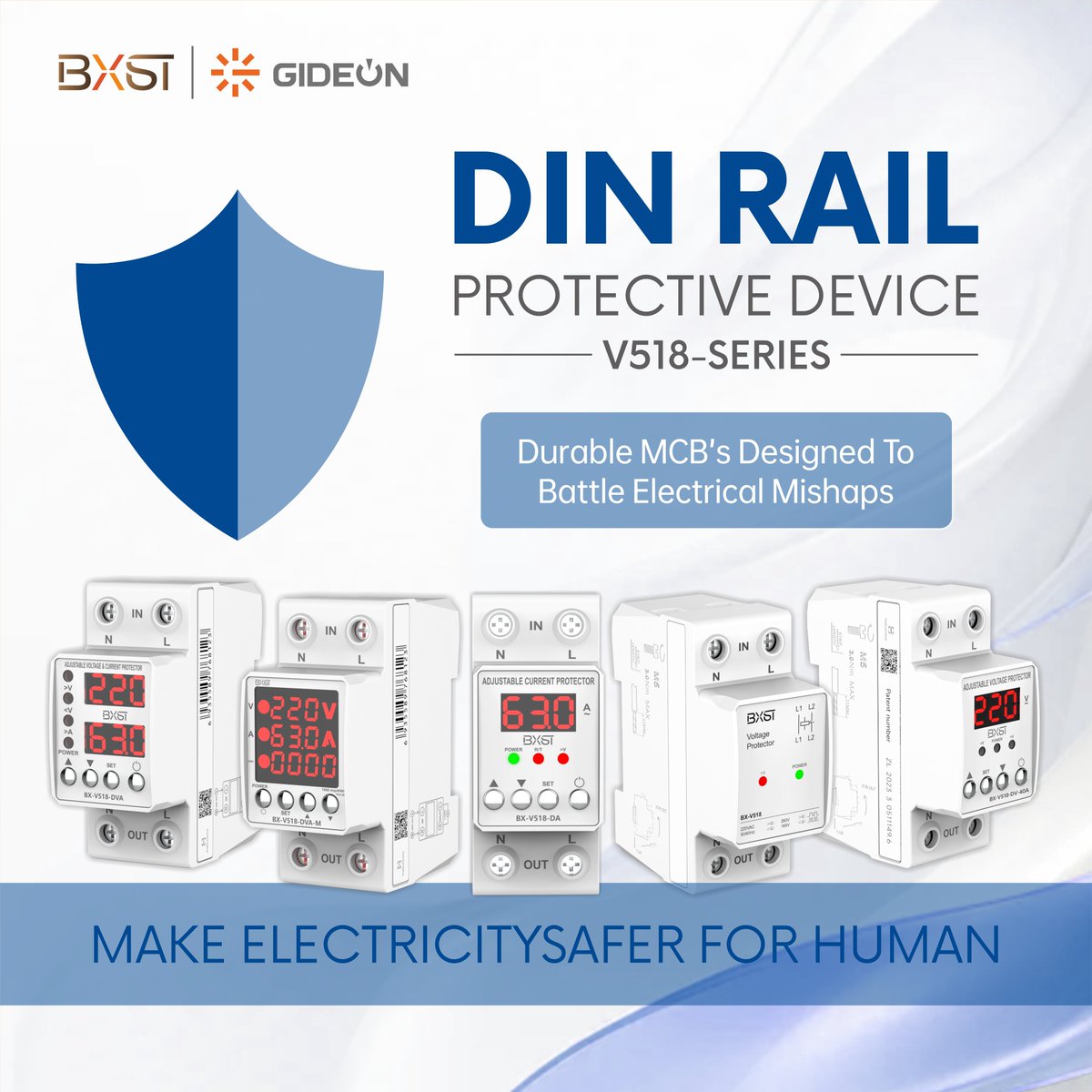 bxstco's tweet image. 📷【Protect Your Power System with BXST V518!】📷
📷Don’t let sudden overvoltage, undervoltage, or surges destroy your valuable devices! 
📷Website: bxstcn.com
📷WhatsApp/WeChat: +86 180 4234 4029
#BXST #voltageprotector #safeandstable #Homeappliancesafety