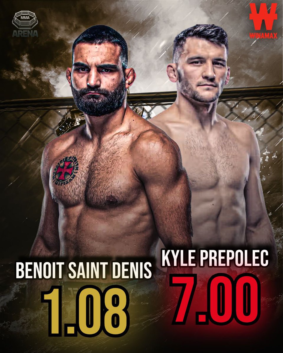 BSD 🇫🇷 part grand favori face à Kyle Prepolec 🇨🇦.

Une formalité pour Benoit ?