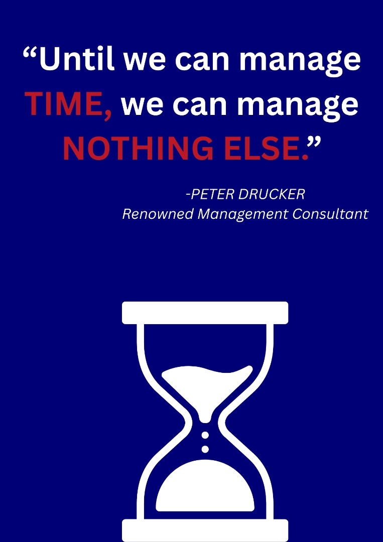 Time is the ultimate resource - once lost, it's gone forever. Time well spent shows in our other resources: our finances, our emotions, our health. And until we master the art of time management, every other aspect of our lives will remain substandard, Prioritize, focus. 🙏