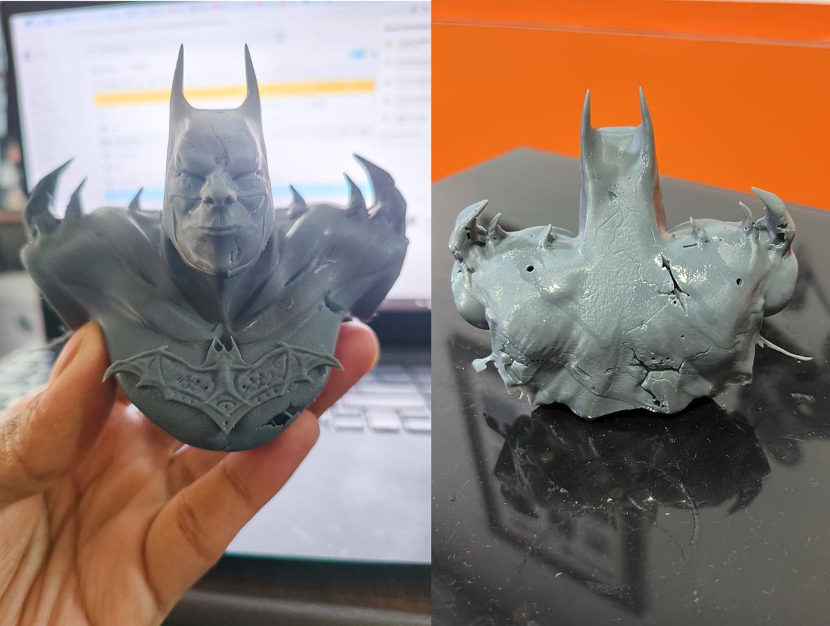 TheNerdyKnight's tweet photo. Something I been working on the last 2 weeks, I wanted to sculpt batman by reimagining him as the fallen angel from Paradise lost, all done with Blender and @3DCoatOfficial 
#3dcoat #batman #3dprinting #dc #blender #sculpting https://t.co/ZzJ119SsJH