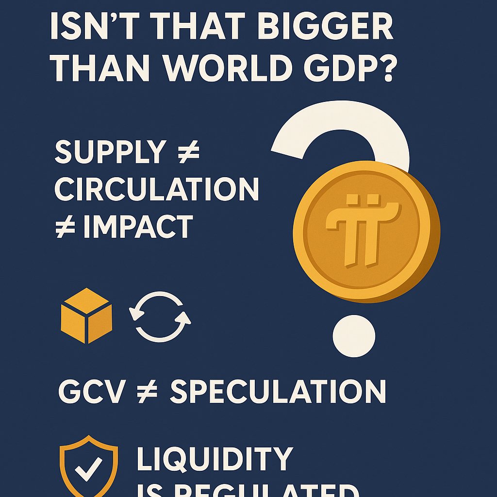 applekhankorea's tweet image. If GCV Is $314,159, Isn’t That Bigger Than World GDP?” — A Sharp Rebuttal to a Shallow Misunderstanding

[[[ Bigger Numbers Don’t Equal Bigger Reality — Why Supply ≠ Circulation ≠ Impact ]]]
[[[ GCV Isn’t Speculation—It’s Verified Utility Backed by Contribution ]]]
[[[…