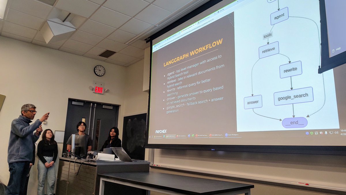 UofRDataSci's tweet image. Celebrating our Data Science Capstone and Practicum final presentations 📊🌐💻

Thank you to all our capstone partner organizations for making these data science projects possible and a huge congratulations to our  students for their hard work and incredible presentations 🩵