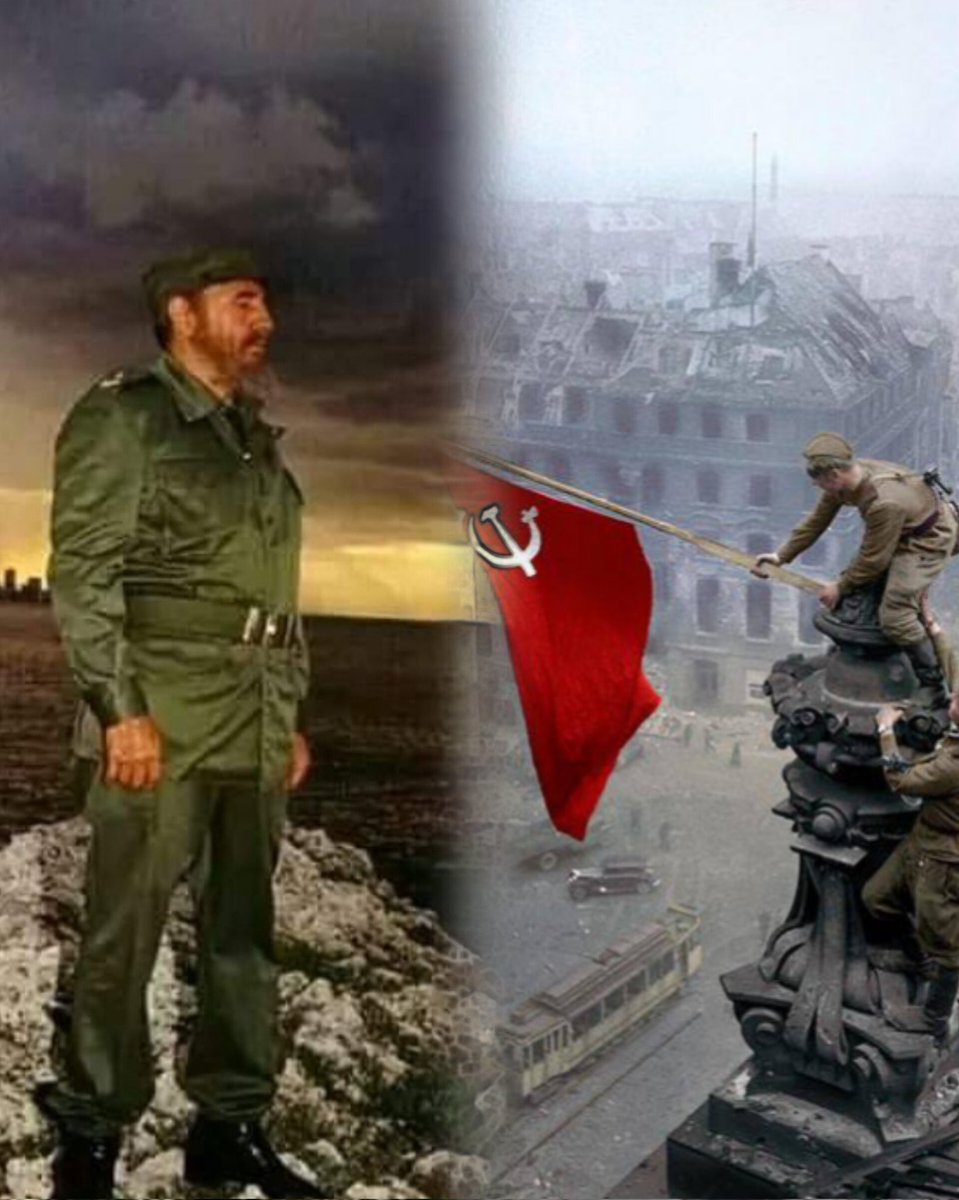 “Cuando la Gran Guerra Patria los ciudadanos rusos defendieron su país como espartanos; subestimarlos fue el peor error de los Estados Unidos y Europa". #FidelPorSiempre #NoAlFascismo
#TenemosMemoria