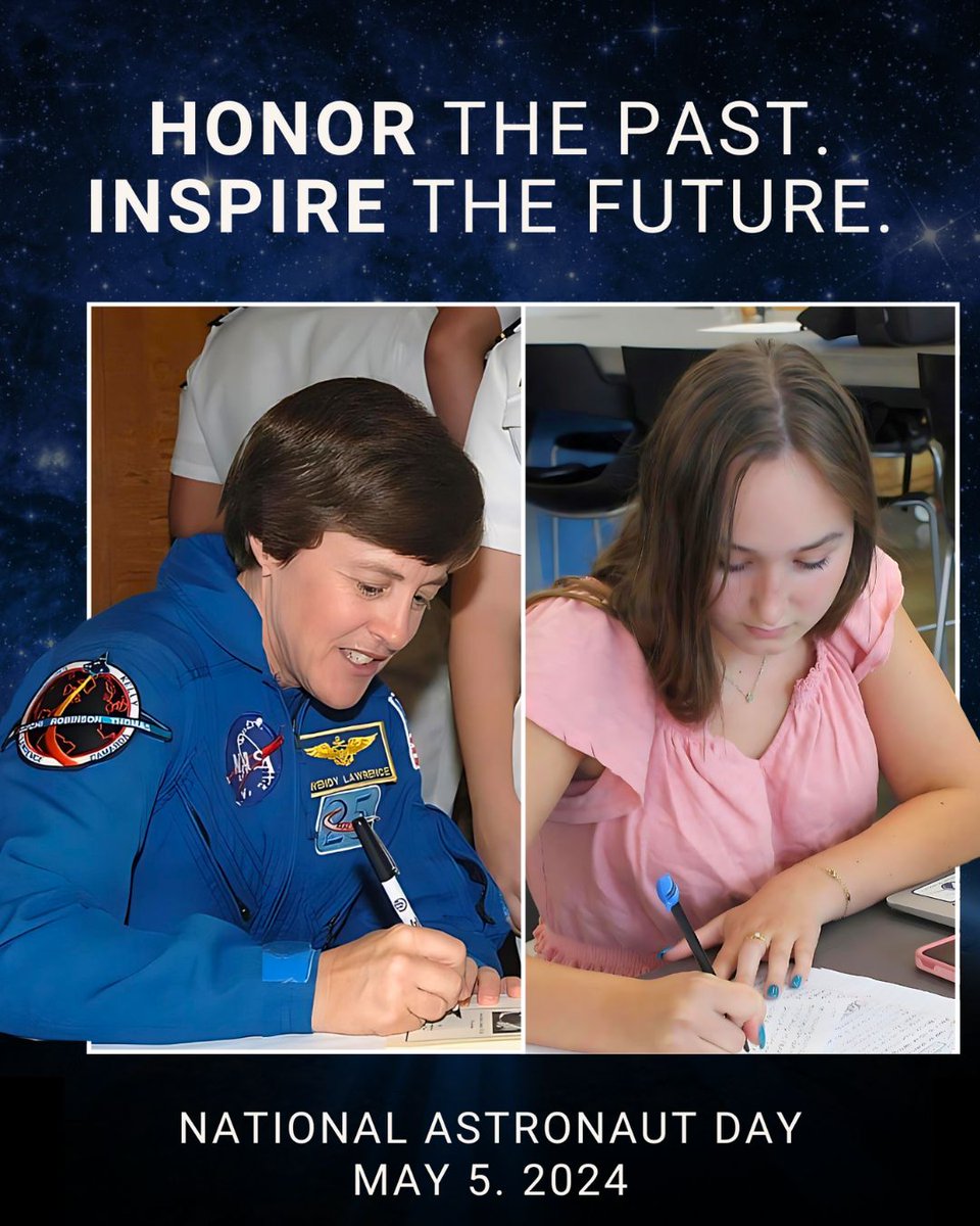 HigherOrbits's tweet photo. Honor the past. Inspire the future. Celebrate #NationalAstronautDay by supporting students in STEM.
Astronauts are matching all donations today!
Give now and double your impact https://t.co/IE3KBiok1B
#HigherOrbits #STEM #GoForLaunch #AstronautDay https://t.co/SOOzIV5VOT