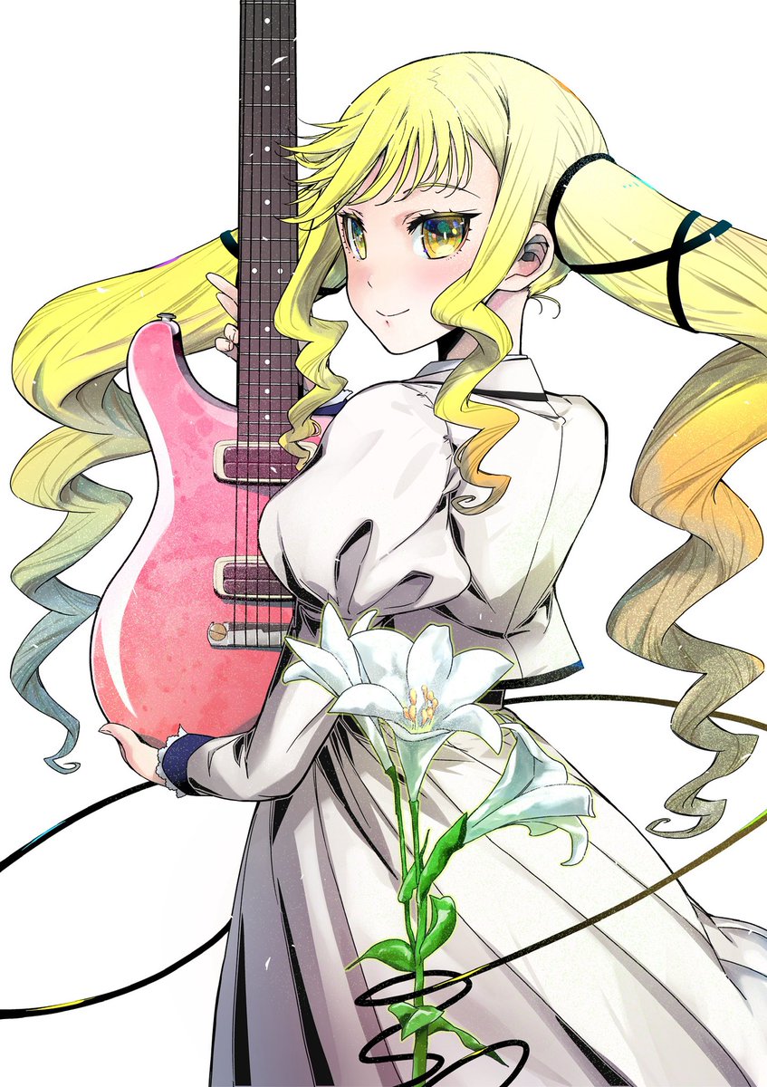 実は、 #ロックは淑女の嗜みでして コミックス1巻の表紙を描き下ろして