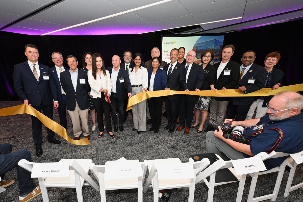 Aruna K. Miller (@arunamiller) on Twitter photo Yesterday, we joined <a href="/AstraZenecaUS/">AstraZenecaUS</a> to celebrate a $300 million investment in their new cell therapy facility in Montgomery County ābringing 150 high-skilled jobs & new hope in the fight against cancer.
It was great to be joined by the entire District 15 team Senator Yesterday, we joined <a href="/AstraZenecaUS/">AstraZenecaUS</a> to celebrate a $300 million investment in their new cell therapy facility in Montgomery County ābringing 150 high-skilled jobs & new hope in the fight against cancer.
It was great to be joined by the entire District 15 team Senator