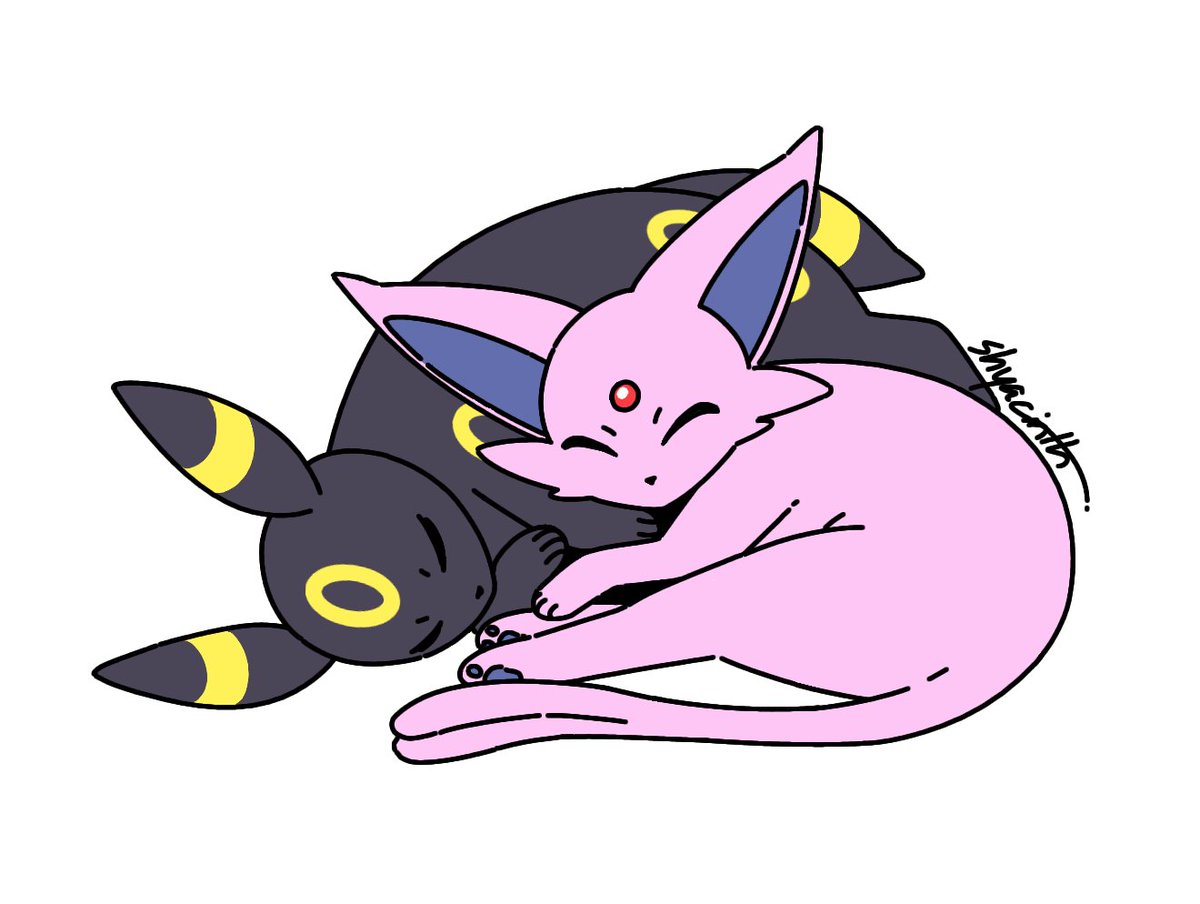 Eeveelutions cuddling || drawn for <a href="/pokemonforgaza/">Pokémon Gotcha for Gaza</a>