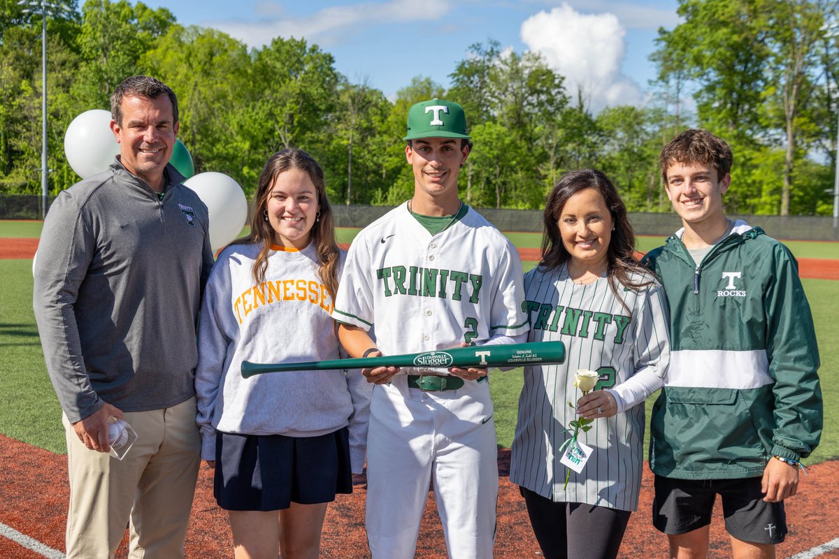 Trinity Baseball. Senior Night.

#2 Weston Judd ☘️⚾️