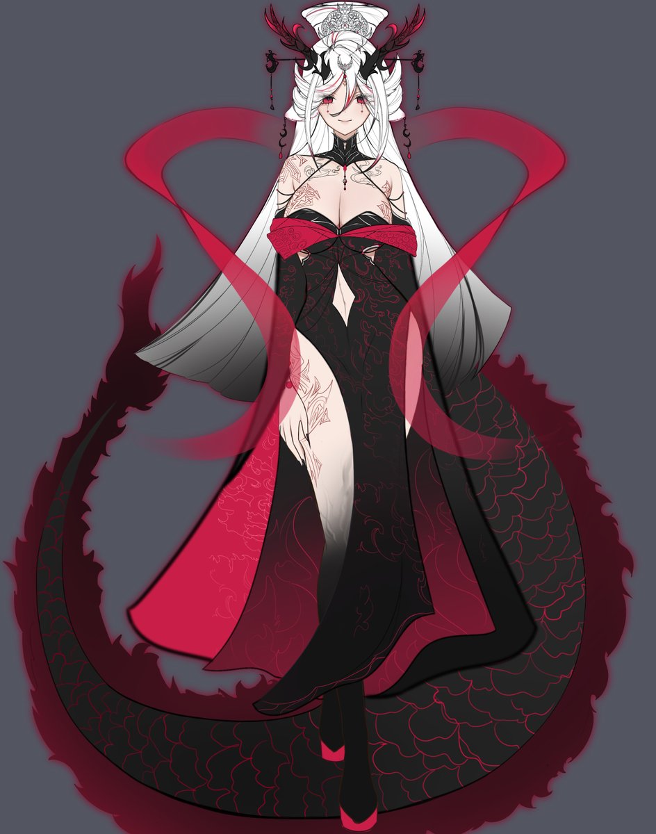 HamzahVtuber_'s tweet photo. ๐ WIP from the depths โ
This dragon goddess is slowly coming to life ๐ซ
Iโm obsessed with her royal-dark vibe and the flowy silhouette ๐ฅ Still refining details, but sheโs almost ready to awakenโฆ
#WIP #VTuberArt #Live2DModel #CharacterDesign #VTuberTwitter https://t.co/pzxpTGs1VP