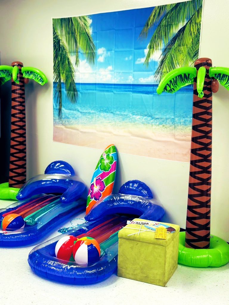 Day 1 of Teacher Appreciation Week! Set sail on the “Dolphin of the Seas” Destination- A Perfect Day at Dolphin Cay” We appreciate our staff! <a href="/eevans5686/">Mr. Evans</a> <a href="/BCPSSantana/">Ricardo Santana</a> <a href="/DrFlem71/">Dr. Jermaine Fleming</a> <a href="/browardschools/">Broward Schools</a>