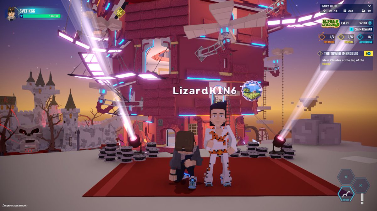 DimulekTG's tweet photo. Rate my catwalk in @TheSandboxGame https://t.co/fVppVzu2FP #AlphaSeason5 https://t.co/eaXO5zZxzW