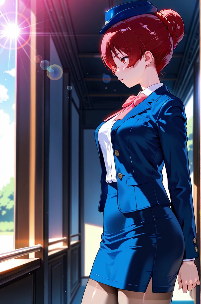 經歷了很長一段時間的調整心態 最近也算是回歸正軌了 重新回歸到工作和生活當中 也是承蒙各位的厚愛 我回來啦🩷#光之戰姬 #空乘 #回歸