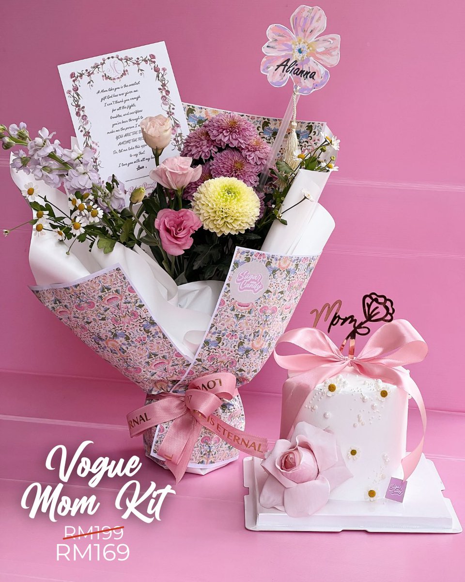 sugarcandyMY's tweet photo. EARLY BIRD PRICE FOR OUR MOTHER’S DAY PACKAGES KINI DIBUKA!

ADA 2 PAKEJ YANG AVAILABLE TAHUN INI!

Boleh whatsapp 2 cawangan kami utk order:

• 0198850161- wangsa maju
• 0102823878- shah alam https://t.co/eU0yvCrYcR