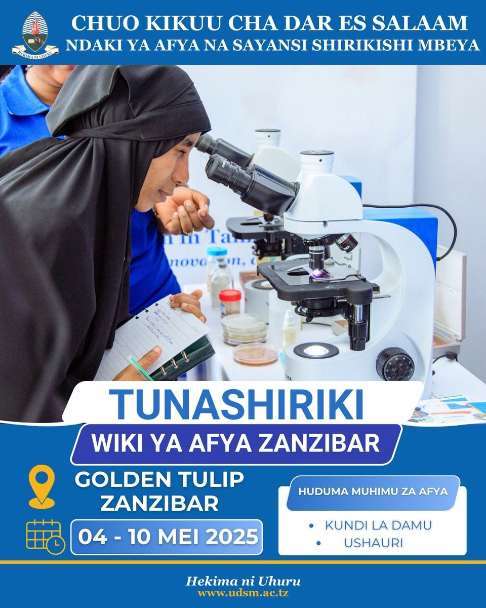 University of Dar es Salaam tweet media