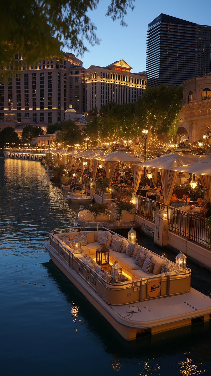A new seafood restaurant is coming to the Bellagio, featuring a dock and a boat that you'll be able to ride on across the lake.