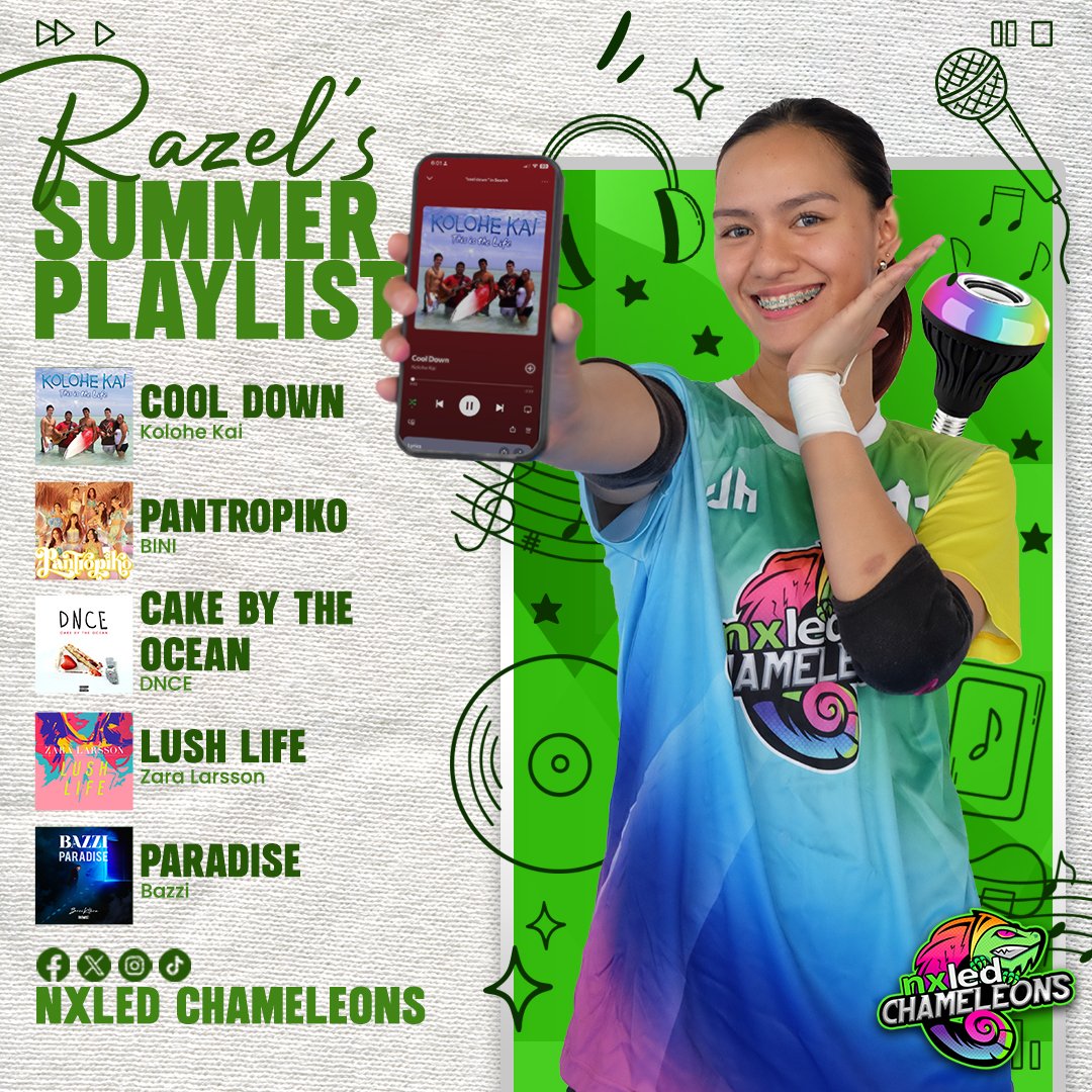 Grabe ‘yung init, no? 😅

That’s why we asked Rachel and Razel to help us cool down with their top summer song picks — perfect for setting the vibe with the Nxled Smart Music Party Bulb! 💡🎶

🎧💡 Get yours now: nxled.store/products/nxled…

#TogetherWeGlow #PVL2025 🌟🦎🌈