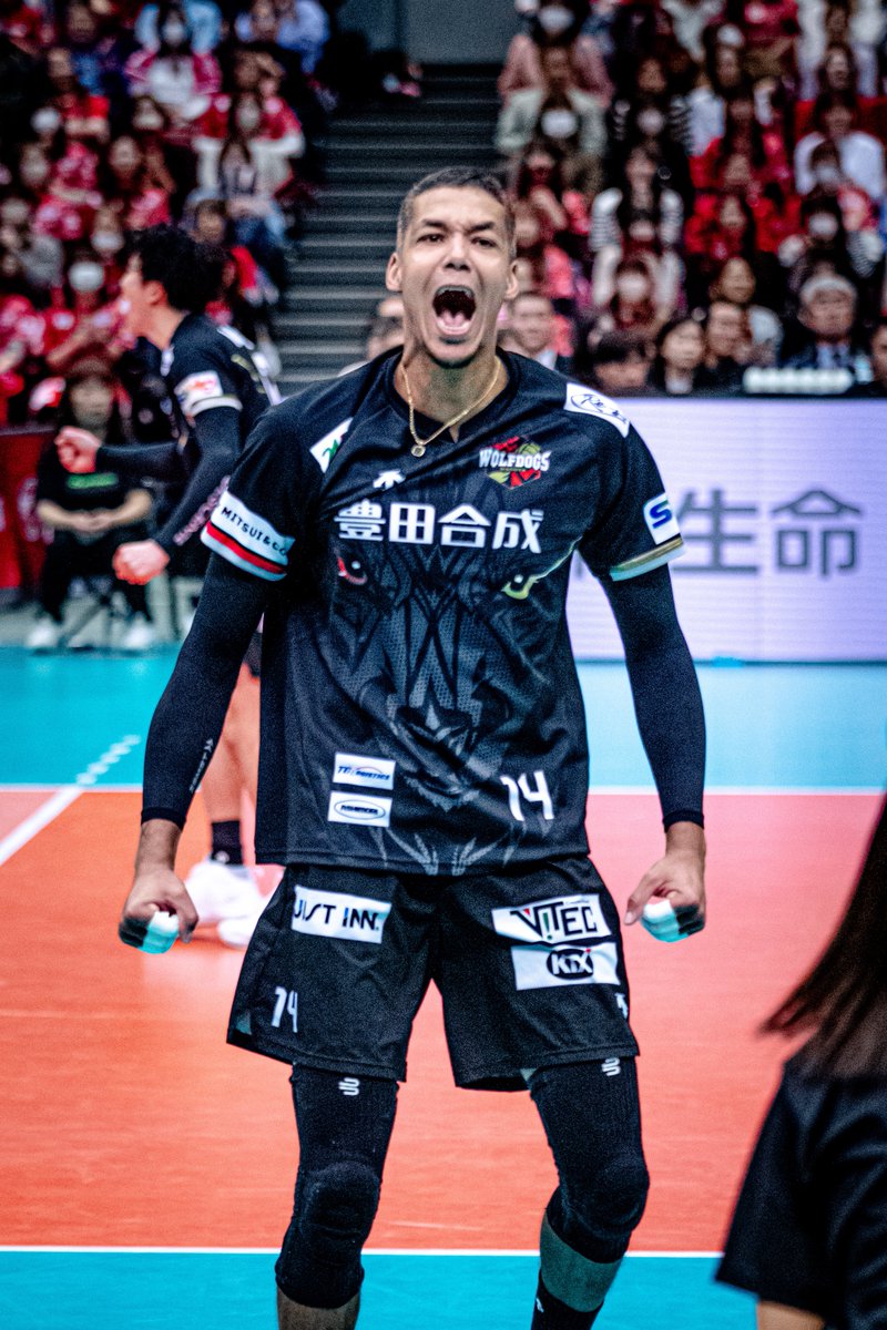 2025/04/27
Asueアリーナ大阪（大阪市中央体育館）

 #ニミルアブデルアジズ 選手
#NimirAbdelAziz 
 #ウルフドッグス名古屋