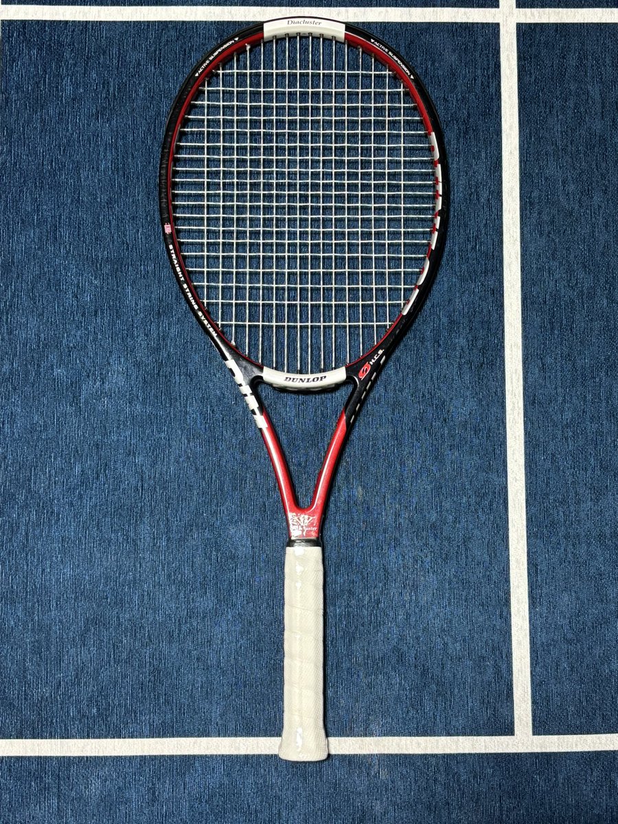 RACKETMAN333's tweet photo. 平義之ラケット
(DUNLOP DIACLUSTER RIM 2.0) https://t.co/azdQeoTM9d