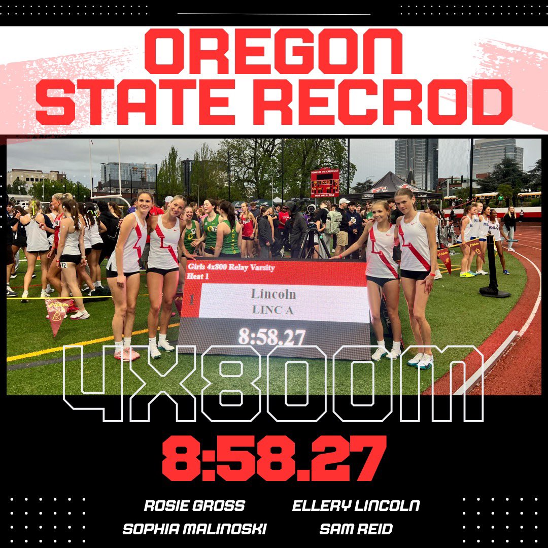 Lincoln HS Track and Field/XC tweet media