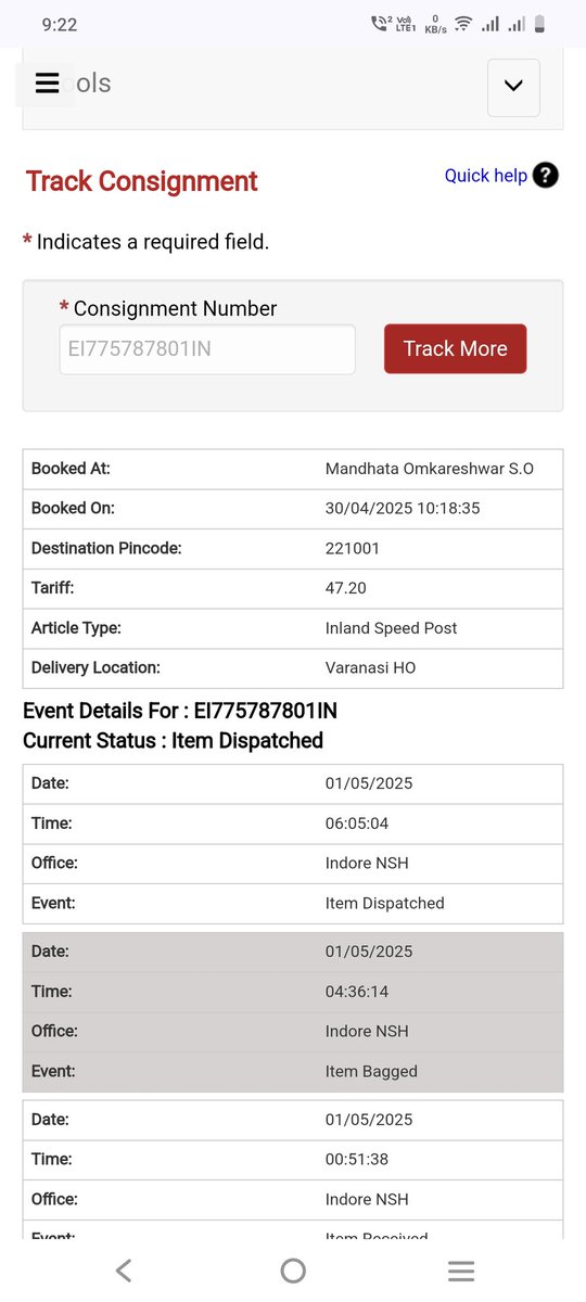 varanasi_guide's tweet photo. Kindly share the current status @IndiaPostOffice https://t.co/GjdkWHXeFF