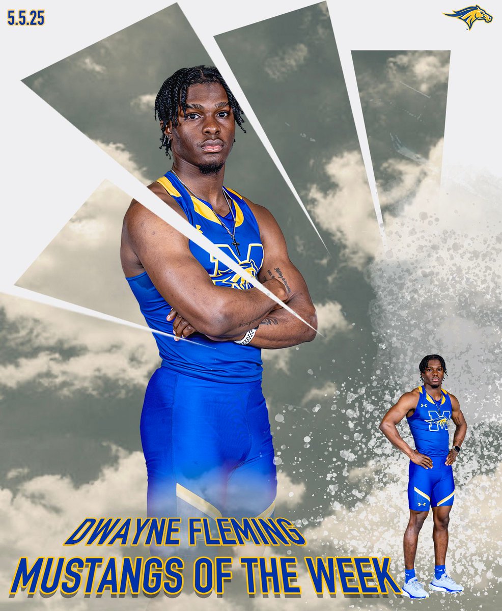 MonroeMustangs's tweet image. Congratulations to our Mustangs of the Week, Dwayne Fleming from Monroe men’s outdoor track and field and Nathalie Mongrain from Monroe Mustangs softball!
Read about their accomplishments on the home page of MonroeUMustangs.com now!
#GoHereGrowHere