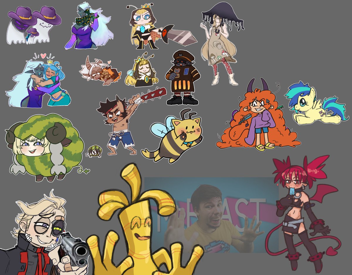 ₍₍ ◝(・ω・)◟ ⁾⁾  hello hello~!! 

I'll be doing free doodles again for whoever would like them! Numbers don't matter, I'll be doing my best to get to everyone's regardless~ 🫶💙

just drop a ref or PNG below and I'll reply with a doodle!

♡( •ॢ◡-ॢ)✧˖° ♡