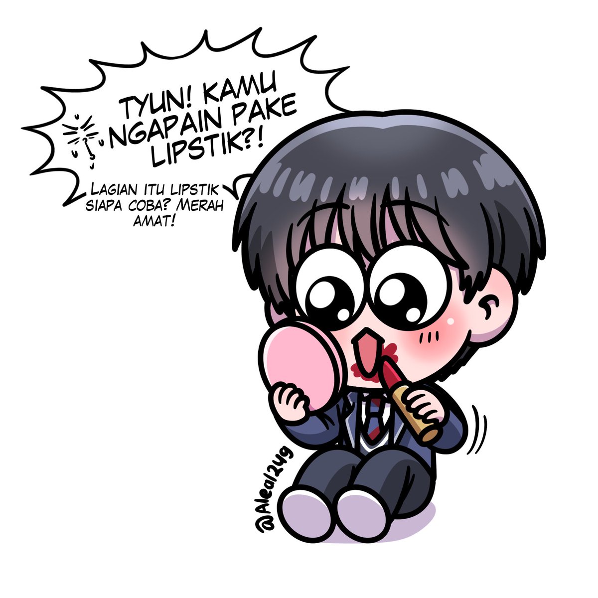 Aleal249's tweet photo. Run Jin with Jun and Baby Tyun pt.2๐๐๐ (short comic)
Kapok kan skrg om?๐
#TXTfanart
#btsfanart
#RunJin_EP31 #Jin #SUGA #RM #YEONJUN #TAEHYUN #TubangtanbyAle https://t.co/htSujYPdBh
