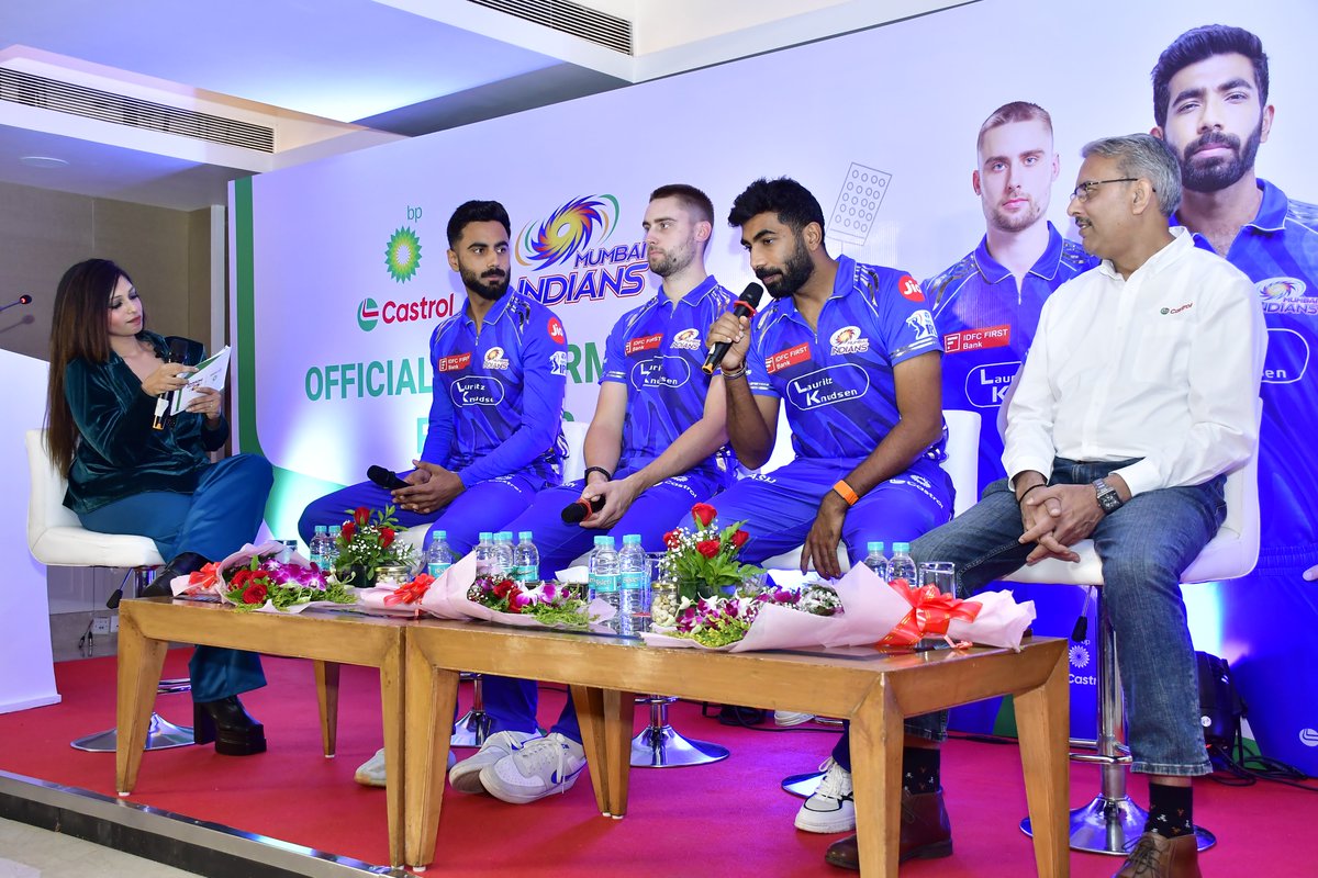 When passion meets performance We curated a unique meet and greet for our valued customers with cricket stars Jasprit Bumrah, Naman Dhir, and Will Jacks as the Official Performance Partner of mipaltan When passion meets performance We curated a unique meet and greet for our valued customers with cricket stars Jasprit ...
