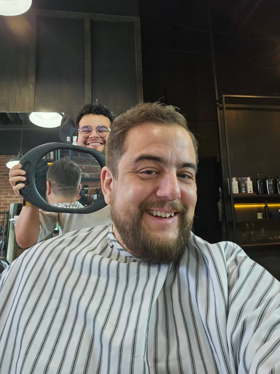 cant tell if i have lost more hair or more weight at this point :P