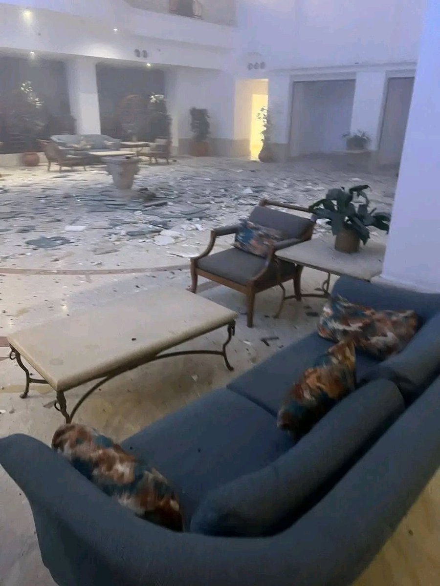 UAE drones targeted Coral hotel where many diplomats and journalists are based in Port Sudan they continue to escalate their campaign of terror.