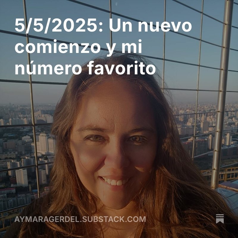 #Substack.com
es una plataforma diseñada para quienes disfrutan leer y escribir. Esta red social me llamó especialmente la atención por su versatilidad y solidez, ya que funciona como blog, boletín informativo, espacio para videos e incluso podcasts.  substack.com/@aymaragerdel