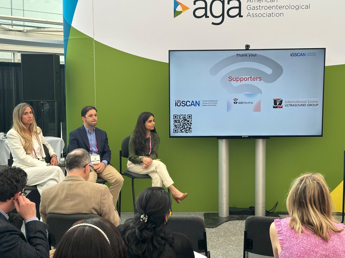 RishikaChughMD's tweet image. #DDW2025 was amazing💩Some highlights:
- my ⭐️mentee Nicole Garcia presenting on combo tx with upa
- teaching at the advanced fellows @iUSCAN course
- presenting on IUS in ICI enterocolitis
- sharing an exciting IUS case at AGA central
- seeing my fav GIs from around the 🌎 !