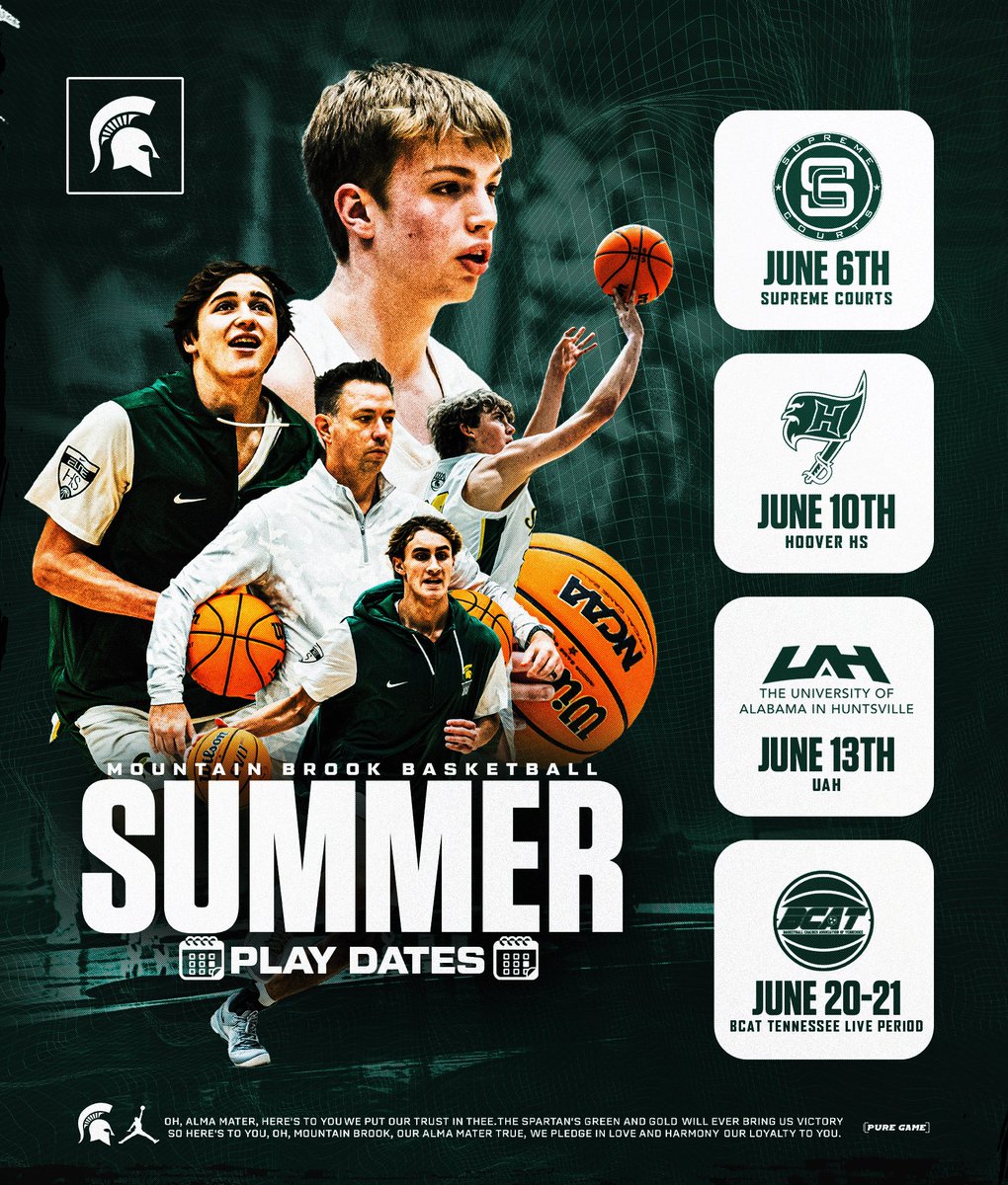 Mountain Brook Hoops (@mtnbrookhoops) on Twitter photo The Spartans have locked in their Summer Play Dates #GSG
<a href="/mtnbrookschools/">Mountain Brook Schools</a> <a href="/mbs_athletics/">Mountain Brook Athletics</a> <a href="/SpartanAthFndn/">Spartan Athletic Foundation</a>
Special Thanks to our sponsors especially our Title Sponsor Francis Bryant Construction The Spartans have locked in their Summer Play Dates #GSG
<a href="/mtnbrookschools/">Mountain Brook Schools</a> <a href="/mbs_athletics/">Mountain Brook Athletics</a> <a href="/SpartanAthFndn/">Spartan Athletic Foundation</a>
Special Thanks to our sponsors especially our Title Sponsor Francis Bryant Construction