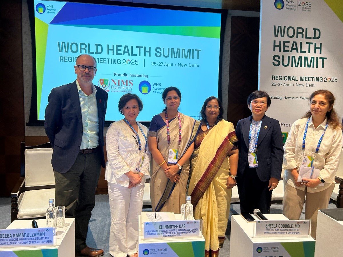 UNAIDS Asia Pacific (@unaids_ap) on Twitter photo At #WHSNewDelhi2025 <a href="/unaidsindia/">UNAIDS India</a> Director David Bridger called for urgent action to #endAIDS by 2030 in #AsiaPacific
While countries like Nepal🇳🇵 Thailand🇹🇭 & Cambodia🇰🇭 show strong progress, the region faces rising infections📈 especially among young people & key populations At #WHSNewDelhi2025 <a href="/unaidsindia/">UNAIDS India</a> Director David Bridger called for urgent action to #endAIDS by 2030 in #AsiaPacific
While countries like Nepal🇳🇵 Thailand🇹🇭 & Cambodia🇰🇭 show strong progress, the region faces rising infections📈 especially among young people & key populations
