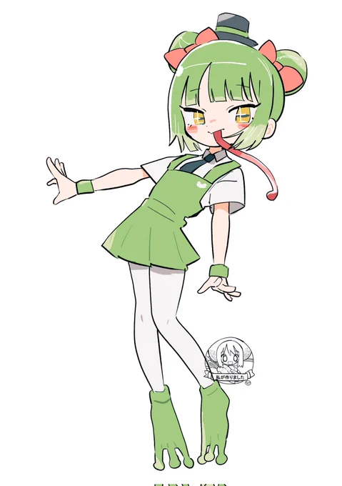カエルちゃん  #オリジナル 