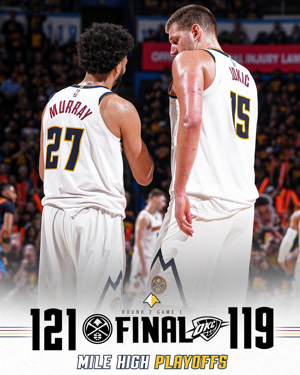 GOT IT DONE

#MileHighPlayoffs