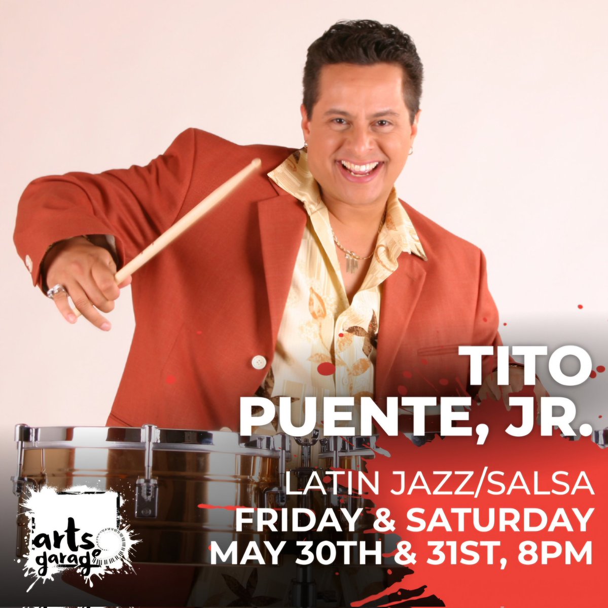 titopuentejr's tweet image. Come celebrate my 54th birthday weekend at @artsgaragedelraybeach in Delray Beach, Florida, on Friday, May 30th, and Saturday, May 31st. Get your tickets now at artsgarage.org 

#mybirthday #54 #TitoPuenteJr  #delraybeach #florida 🏖🌴🦩