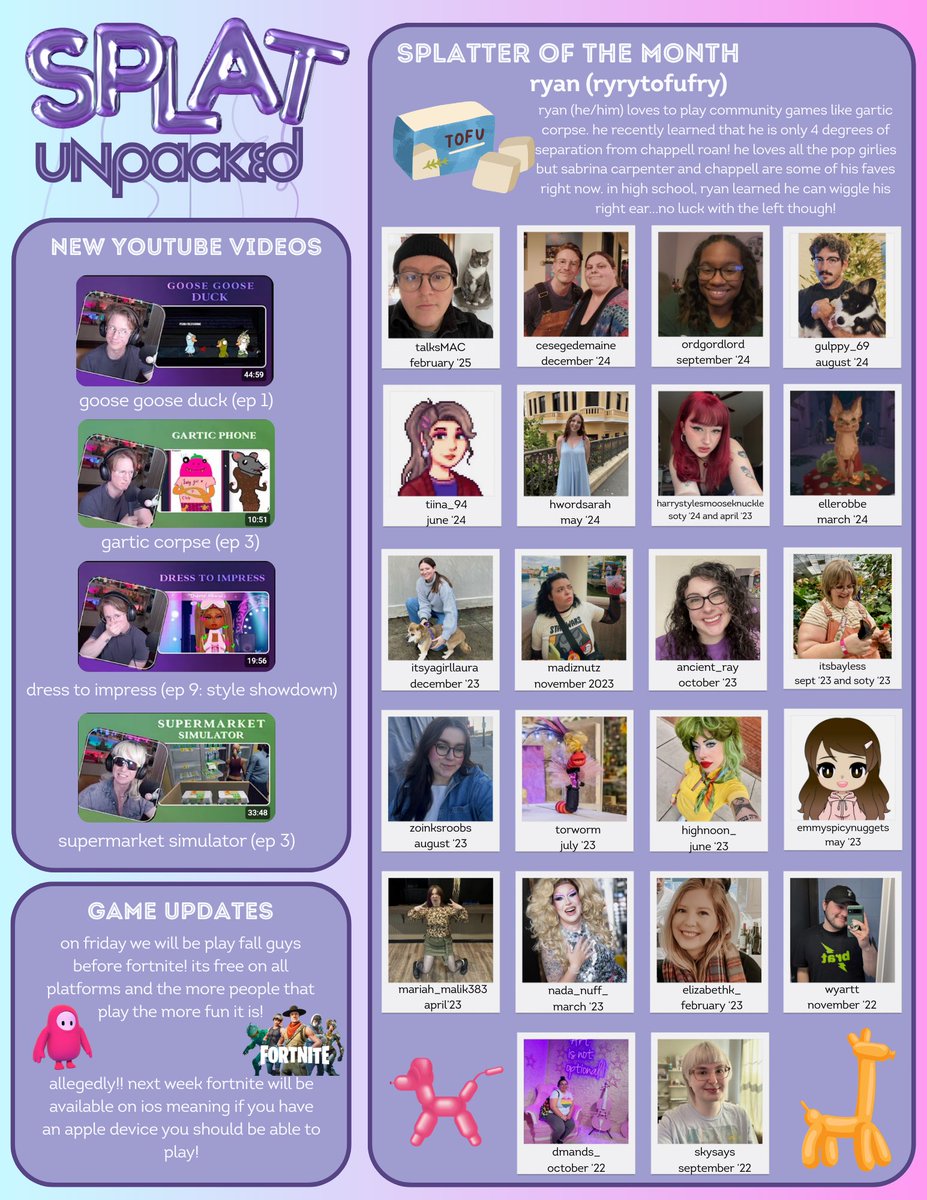 tytymods's tweet image. 🗞️ NEW SPLAT UNPACKED 🗞️