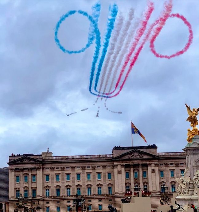DoggingLong's tweet image. I told the people at Buckingham Palace not to hire Dirty Barry to organise the fly past