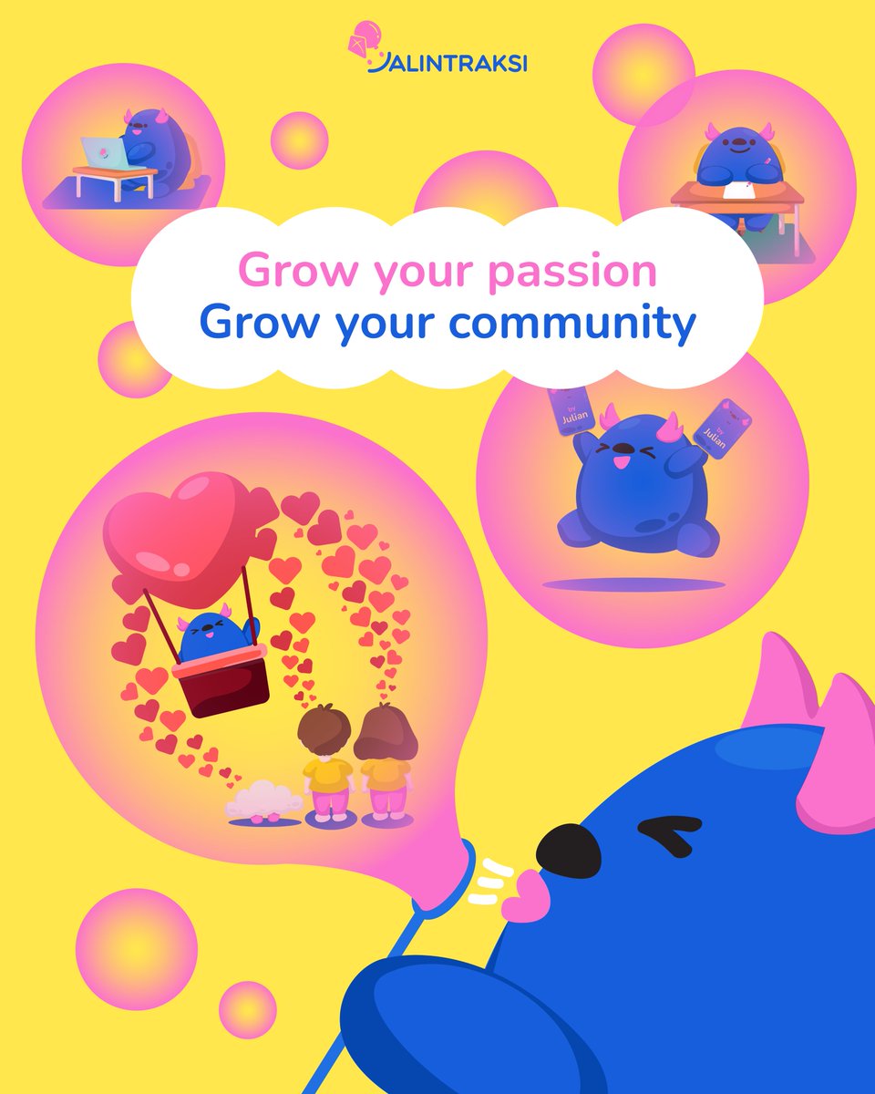 🌱 Grow your passion, nurture your dreams, and watch your community bloom! 🌟

#jalintraksi #ChaseYourFire #BuildYourTribe