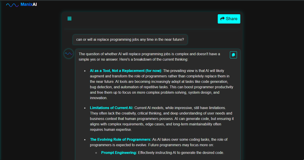 manix_ai's tweet image. Predictive Analytics
Forecast future trends and behaviors with unprecedented accuracy using our predictive models.