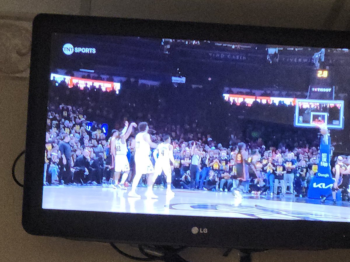 Crazy day today. I might've had a stroke. Just watched Nuggets-Thunder from my ICU room. ENORMOUS shot by Aaron Gordon!