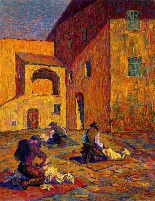 Benvenuti Benvenuto, The Shearing of the Sheep, 1932