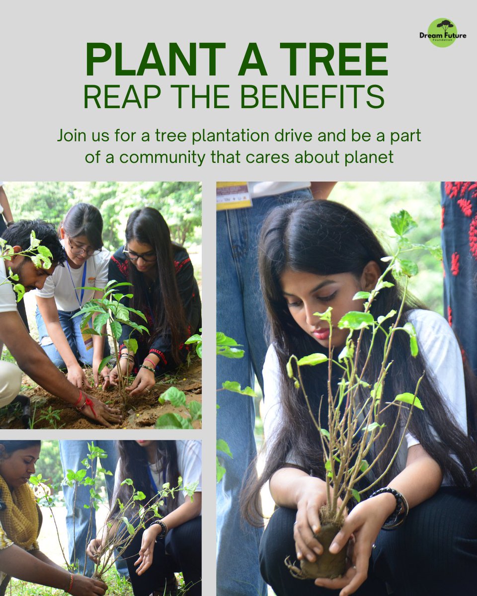 DreamFuture24's tweet photo. More trees, more life. Let’s green the Earth together.
.
#ngo #dreamfuture #plantdrive #plantation #GoGreen https://t.co/k8sDj8cuWA