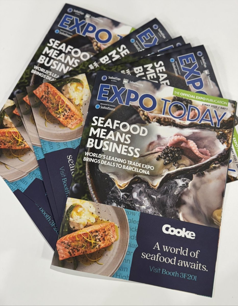 Welcome to #SEG25 Day 1! Be sure to pick up your copy of today’s edition of EXPO TODAY - the only official news publication of Seafood Expo Global/Seafood Processing Global, produced by official media of the event, SeafoodSource.

#seafood #seafoodindustry #seafoodnews