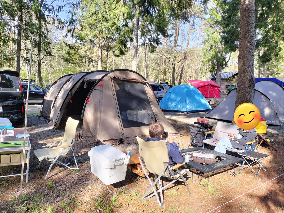 久しぶりのキャンプはCAMP＋iizunaです🏕️長野県の飯綱高原にあります。
2日目は雨でしたが、やっぱりキャンプは楽しい❤

#キャンプ好きな人と繋がりたい
#キャンプ