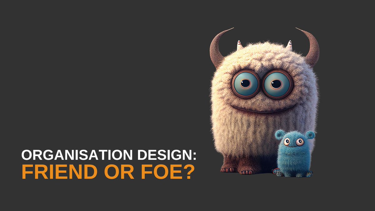 Organisation design is not a template or chart. It’s your systems, behaviours, histories… and yes, even your meeting culture.

Craig Yeatman invites us to rethink how design actually happens—and how to tame the monster within. Read the article here: zurl.co/ICRLJ