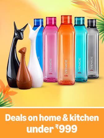 1PercentTopic's tweet photo. Deals Under Rs 999 - Home and Kitchen Products 👇🏻👇🏻
ரூ 999 விலைக்கு குறைவாக உள்ள வீட்டு உபயோக பொருட்கள் 👇🏻👇🏻👇🏻
#NammaKadai #Good2Buy #DealOfTheDay #AmazonGreatSummerSale https://t.co/XAPAY0huUM