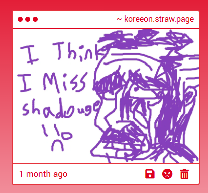 strawpage's doodles are back, here are some that loaded in for me <3 